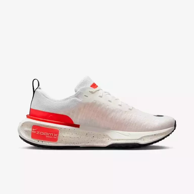 Nike ZoomX Invincible Run Flyknit 3 White Bright Crimson