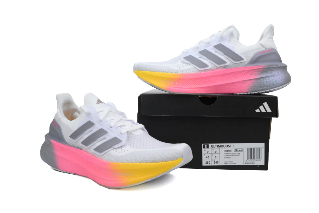 Adidas Ultraboost 5 White Lucid Pink
