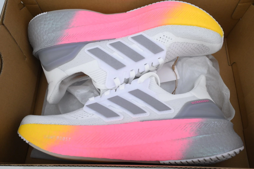 Adidas Ultraboost 5 Blanc Rose Lucide