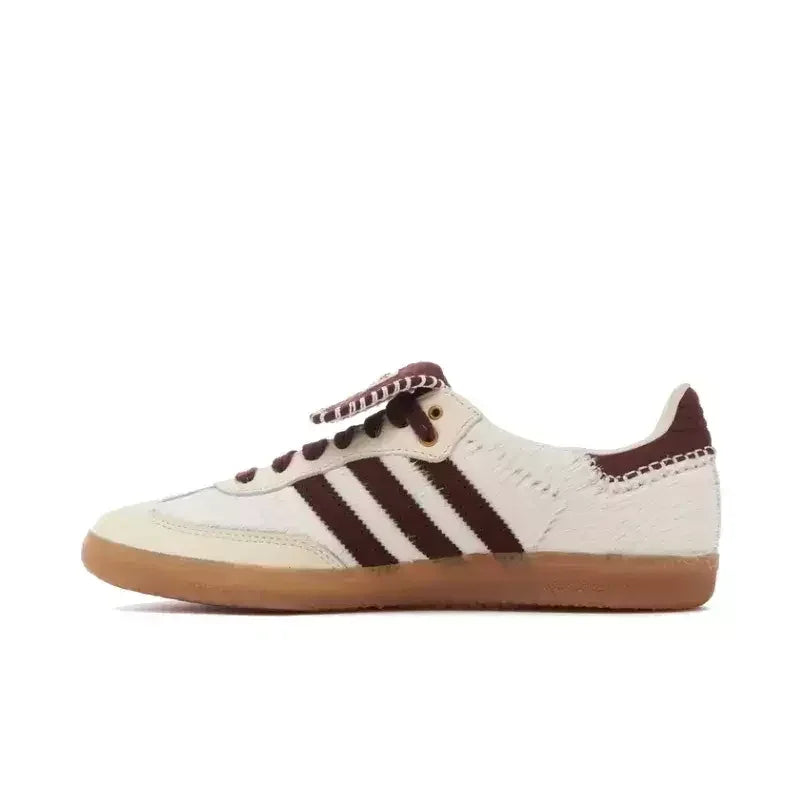 Adidas Originals x Wales Bonner Samba Pony Cream White