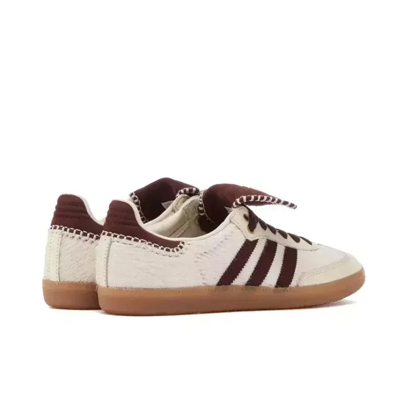 Adidas Originals x Wales Bonner Samba Pony Cream White