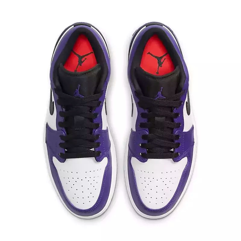 Air Jordan 1 Low Court Purple White